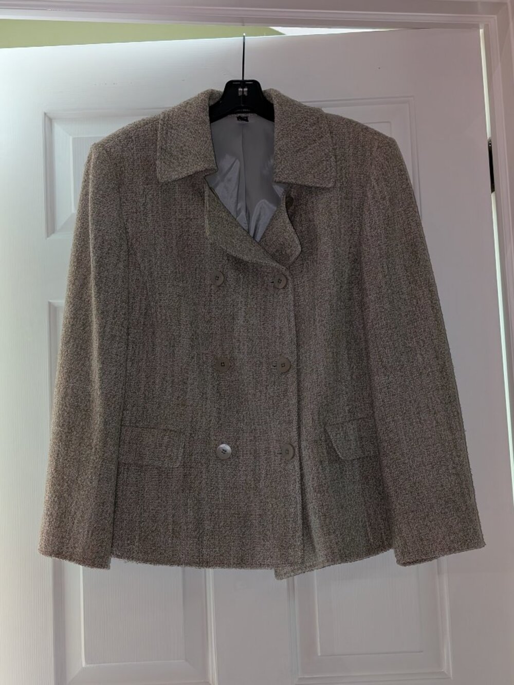 Linda Allard Ellen Tracy Tweed Jacket